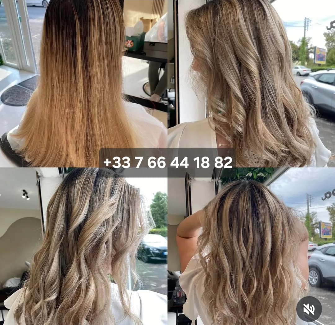 Balayage, mèches, ombré