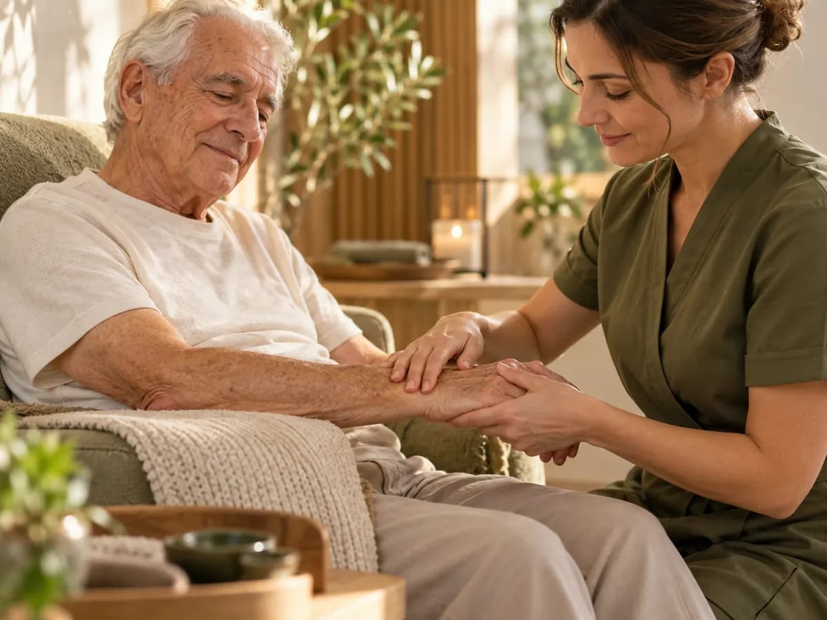 Massage Personne Âgée